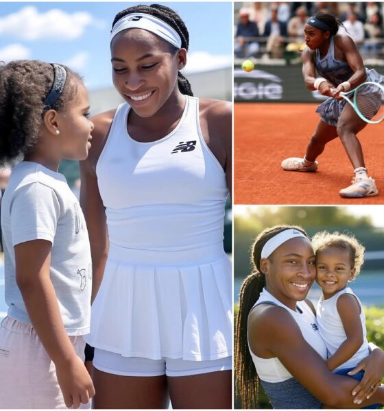 A young fan of Coco Gauff, despite being battling terminal cancer, came to Roland-Garros, carrying a heartfelt letter: “I will spend my last breath to see you swing your racket!” 5 minutes later, Coco Gauff did something unexpected, surprising the entire audience!
