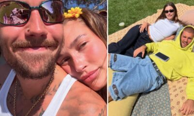 Incredible: Justin Bieber Shares Carousel of Kiss And Romantic Moments In A Beach With Hailey Bieber That Catches The Attention Of His Fans..