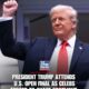GRAND WELCOME: President Trump saw Carlos Alcaraz capture the US Open title in person, along with an array of celebs, including Jon Hamm, Kevin Hart, Lindsay Lohan, Steph Curry, Jessica Alba and more.
