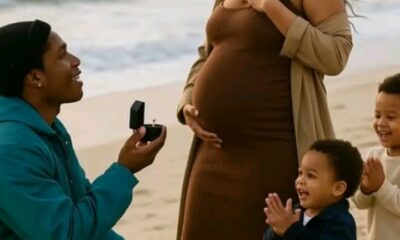 SHOCKING MOMENT: A$AP ROCKY Proposes to Rihanna on Windy Beach Before Baby No. 3 — and Her Response Stuns the World...