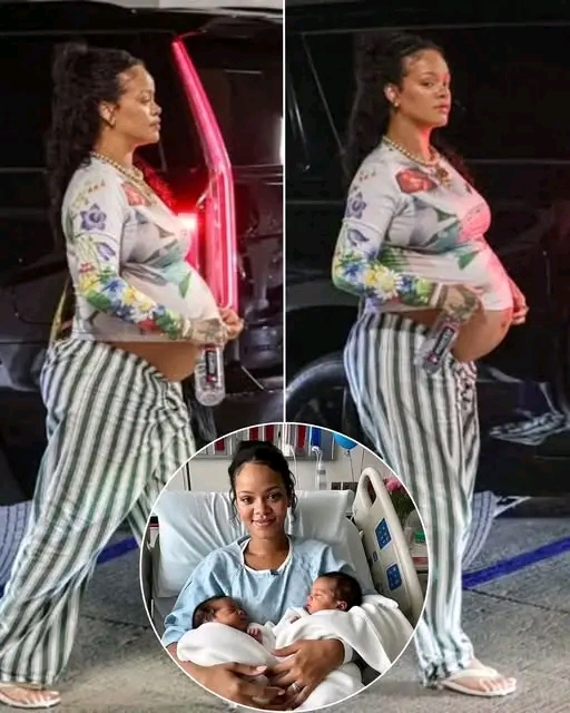 Heavily Pregnant Rihanna who is expecting Twins looking absolutely gorgeous as she spotted in Beverly Hills ahead of Due Date...Read More ๐๐๐