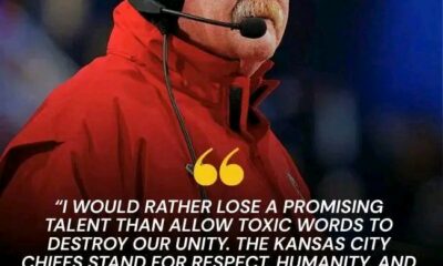 CHIEFS SHOCKER 🚨: Rookie immediately cut after fiery outburst on Charlie Kirk — calling him a racist, a fascist mouthpiece, and a threat to LGBTQ, immigrants, and minorities. Head Coach Andy Reid angrily declared: ‘I’d rather lose a player than tolerate hatred. These toxic values will never exist within the Kansas City Chiefs!’”