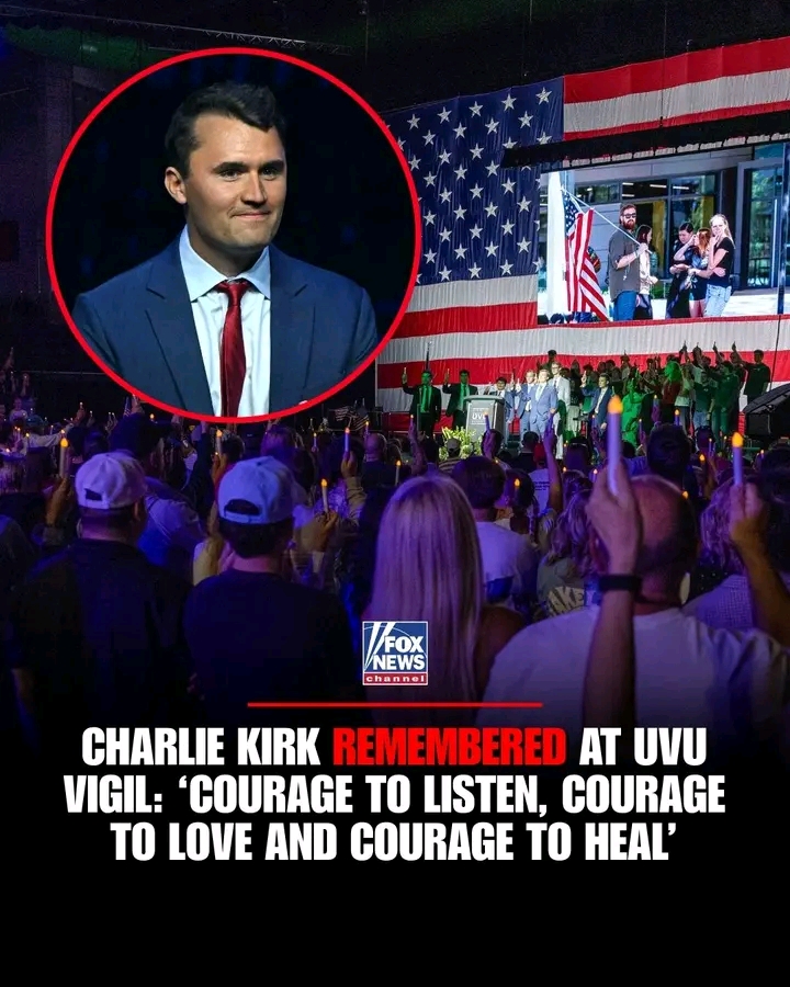 "United In Grief, United In Strength: Hundreds Gather To Honor Charlie Kirk's Legacy After Tragic Assassination"...
