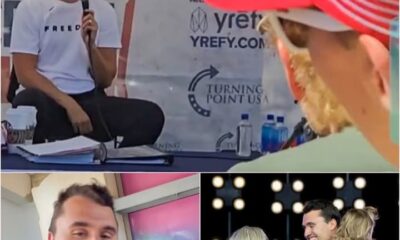 “The Widow’s Cry Ignored” — 4K Close-Up Video Emerges Of Charlie Kirk At Utah University — A Family Left In Disbelief, A Nation In Turmoil. America was restless. The loss of a young father, a husband, and one of the most recognizable conservative voices had already shaken the nation. Flags were lowered, vigils burned through the night, and millions asked the same question: how could this happen here? Then the footage appeared. Sharper. Closer. Colder. A new 4K clip, captured from a different angle, hit the internet without warning. And in just a few seconds, that single video pushed the entire U.S. media industry — into a storm it could not control.This time, the all was unstoppable. The debate was no longer about parties or headlines. It was about compassion, about a mother’s cry, about a small American family left to ask a question the country itself could not answer: what now?……..