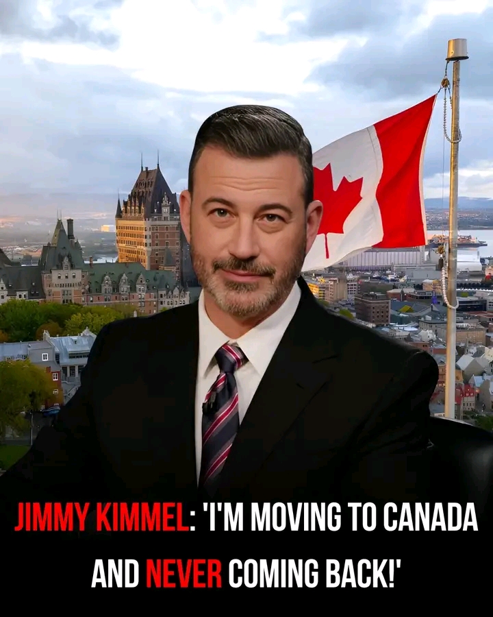 BREAKING NEWS: Jimmy Kimmel announces the end of Jimmy Kimmel Live and goodbye to America – ‘I am moving to Canada and NEVER coming back!, America has changed me I feel…’See More 👇👇👇