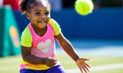 "Serena Williams' Daughter Steals the Show with an Insane Tennis Shot! 🎾👀 Watch the Unbelievable Video Now and See Why Everyone's Talking! 👉