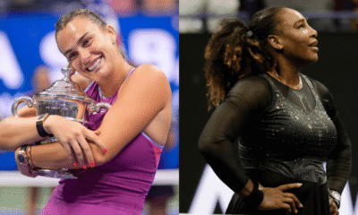 "SERENA WILLIAMS' SURPASSED!": Aryna Sabalenka has broken Serena Williams' record for most prize money won in a single season, with $15,008,519 in on-court earnings...See More Photos 👇