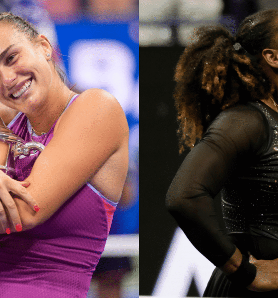 "SERENA WILLIAMS' SURPASSED!": Aryna Sabalenka has broken Serena Williams' record for most prize money won in a single season, with $15,008,519 in on-court earnings...See More Photos 👇