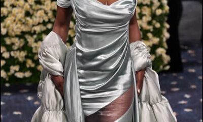 “From the tennis court to the red‑carpet runway! 🌟 Serena Williams stuns in an all‑white Elie Saab masterpiece at the 2025 Princess of Asturias Awards… And you won’t believe Alexis Ohanian’s jaw‑dropping reaction! 😲 Share if you’re loving this flawless look! 💖”