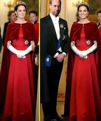 ⚡️SHOCKING! Princess Catherine STUNS in a Fiery Red Gown — The SECRET Symbolism Behind Her Holiday Look Will Leave You SPEECHLESS! 😱👑❤️