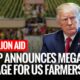 ⚡️ “$12 Billion for America’s Farmers? Trump’s Shocking Hand‑out Will Change Your Feed!” The president just rolled out a massive $12 billion aid package for struggling farmers—right before the midterms. Click to see the full list of who wins and who’s already calling it “political bribery.”